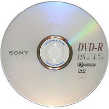 10 PZ DVD-R ORIGINALE SONY