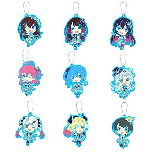 Set mascotte gomma capsule - 9,