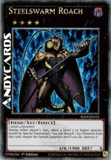 STEELSWARM ROACH (Scarafaggio Brancoacciaio) Quarter Century • RA04 EN151 • 1Ed