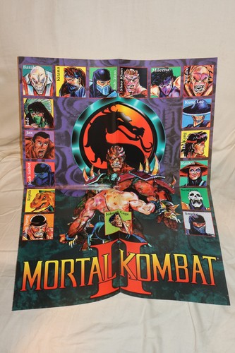 Poster mortal kombat - ii, 16"