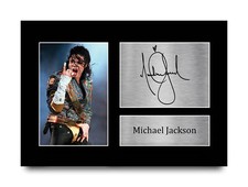 Michael Jackson Signed Pre
