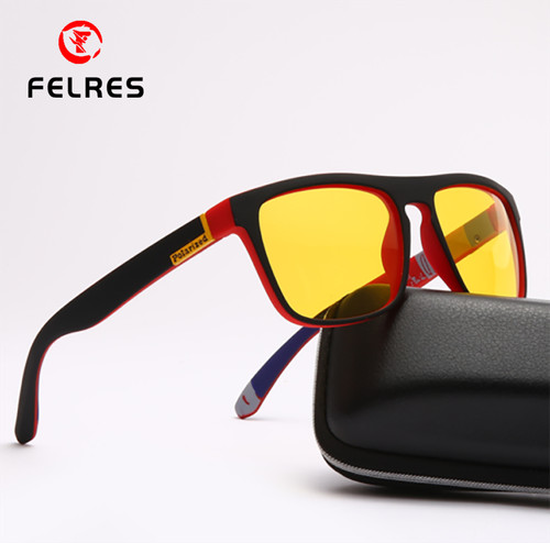 Square polarised night vision - polarised,