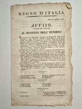 Milano Antico Documento Avviso
