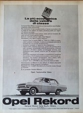 OPEL REKORD   - VECCHIA