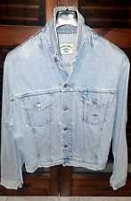 Giacca jeans originale El Charro - colore blu chiaro, taglia L - icona anni '90