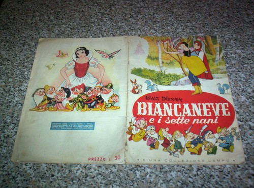 Album biancaneve lampo 1963 - biancaneve,