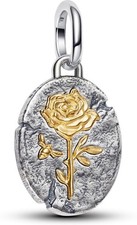 Pandora Rosa Medaglione Charm