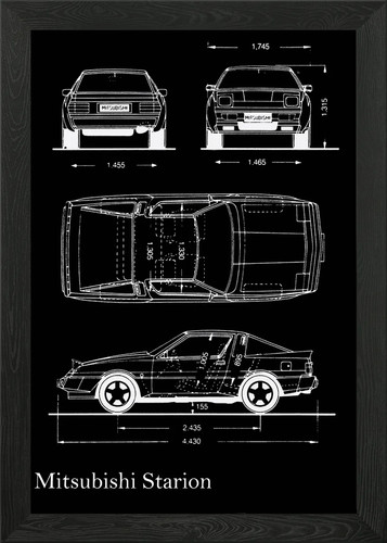Poster arte parete - parete, con