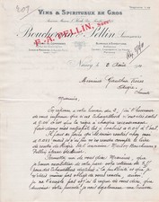 54 NANCY negociant PELLIN 1911