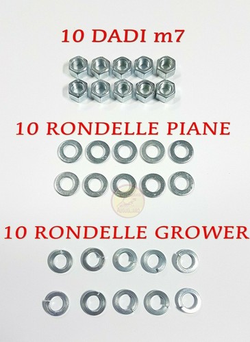 Kit dadi rondelle restauro - dadi, m7