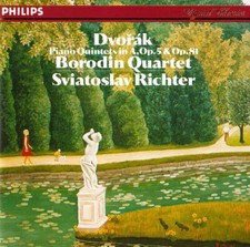 Dvorak: Quintetto Con Pianoforte / Sviatoslav Richter, Quartetto Borodin CD