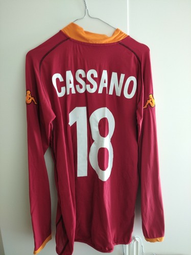 Maglia roma cassano manica - maglia,