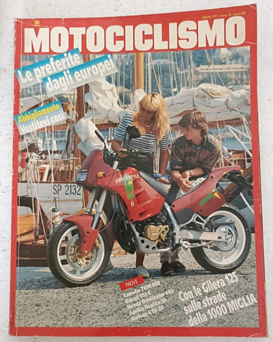 Motociclismo 1991 yamaha - 8,
