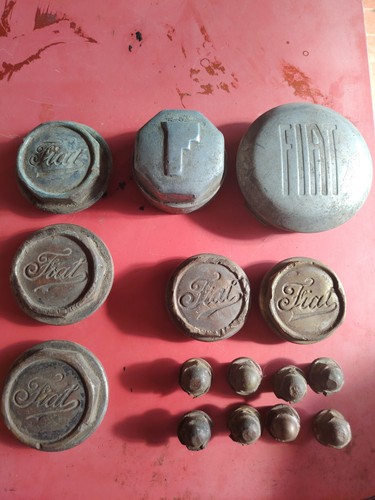 Set coprimozzo fiat pre war - coprimozzo,