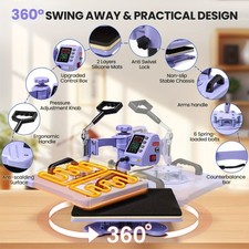 Pressa termica 8 in 1/5 in 1