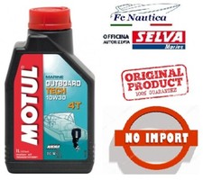 OLIO MOTUL MARINE per motori fuoribordo YAMAHA HONDA 10W30 TECHNOSYNTHESE