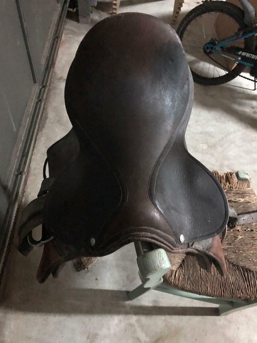Sella cavallo pony pelle - cavallo/pony,