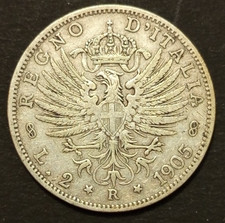 2 LIRE 1905 1906 1907 BB