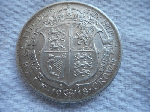 Moneta mezza corona argento - corona, in