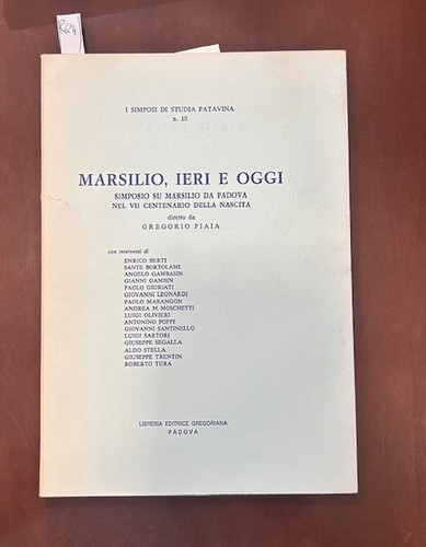 Piaia gregorio marsilio - piaia,, gregorio,