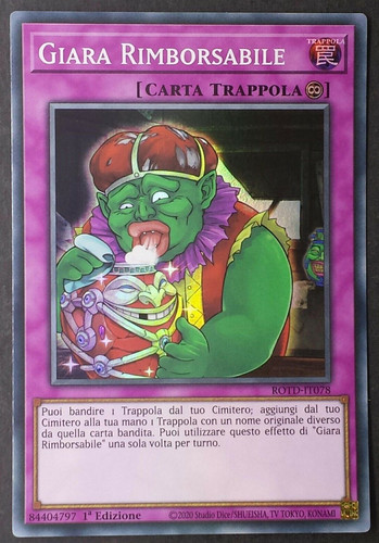 Giara rimborsabile super rara - giara,