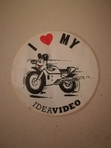 Adesivo originale vintage anni