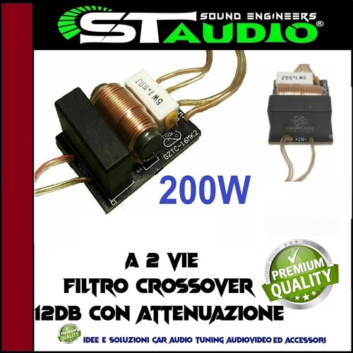 Coppia crossover 2vie 200w - coppia,