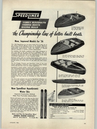 1956 carta pubblicitaria - 1956,