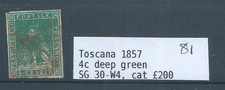 TOSCANA 1857 4c GATTO VERDE