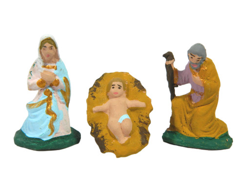 Natività in terracotta - natività, 3