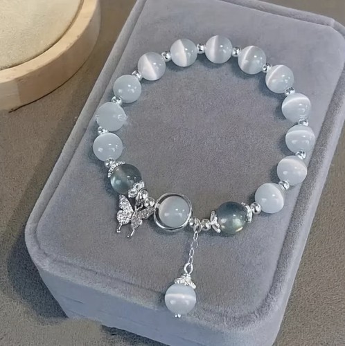 Bracciale perle occhio - , di