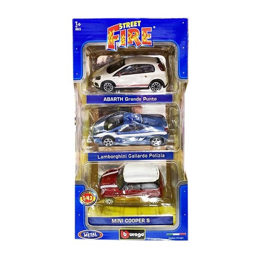 Burago modellini set - burago, 3