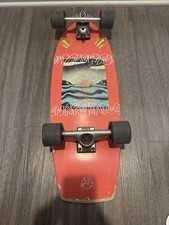Flow Surf Skates Cruiser - 29"X10" 7 strati North American Maple Deck, Truc da intaglio