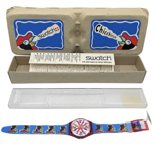 Orologio swatch gallo pollo - orologio,