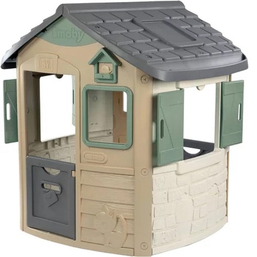 Smoby casetta jura lodge - lodge, green