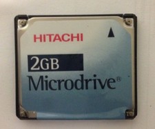 HITACHI pexagon MD 2 gbbp 2 GB Microdrive Memory Card ad alta velocità-BLU-Grade