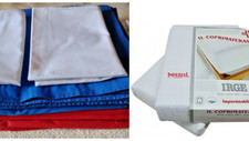 2 PAIA DI LENZUOLA 100% COTONE (1 Piazza e mezzo) + 2 FEDERE + 1 COPRIMATERASSO