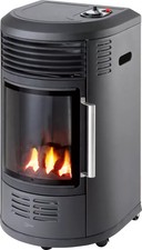 Stufa a Gas Nero Qlima GH8034