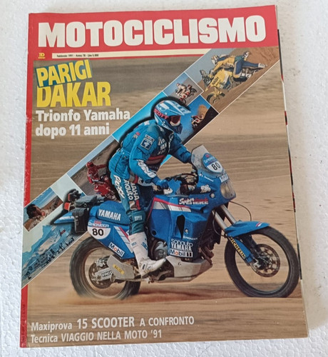 Motociclismo 1991 - motociclismo,