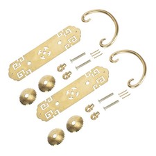 As 2 Sets Chinese Style Handle