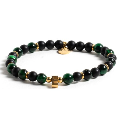 Bracciale unisex onice nero - unisex,