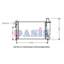 Radiatore Wasserkühler Per