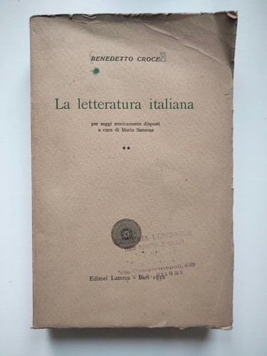 Letteratura italiana - la,