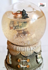 BOULE DE NEIGE (Palla di neve)  ALCE  con PINO  -    NUOVO  come da foto