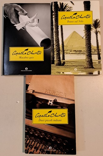 Lotto libri agatha - 3, in