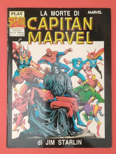 Morte capitan marvel - la, di