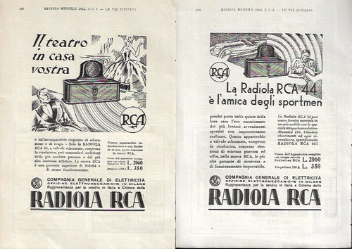 Radiola rca - rca, (1930)