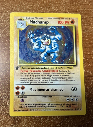 Italiano machamp 102 holo - italiano,