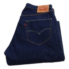 Levi 501 Jeans dritto blu vita