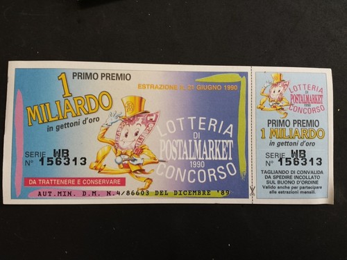 Biglietto lotteria - biglietto,